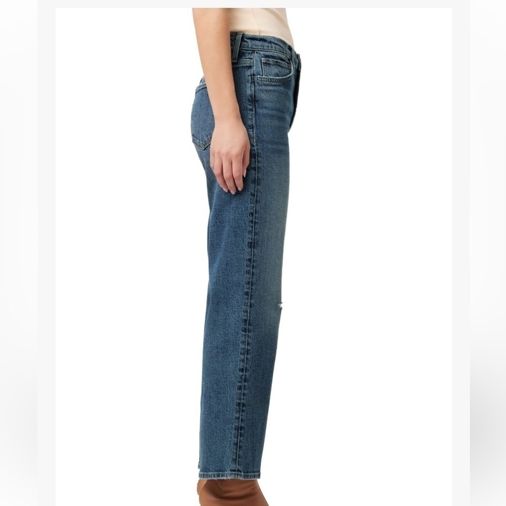 Joe's Jeans The Blake: Piazza Grind Wide Leg High Rise Crop - Picture 2 of 10